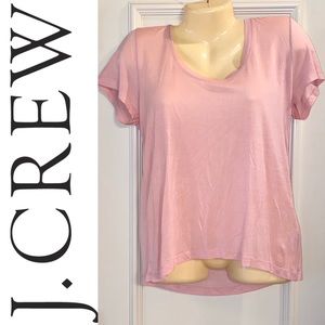 J. CREW Black Label pink t-shirt